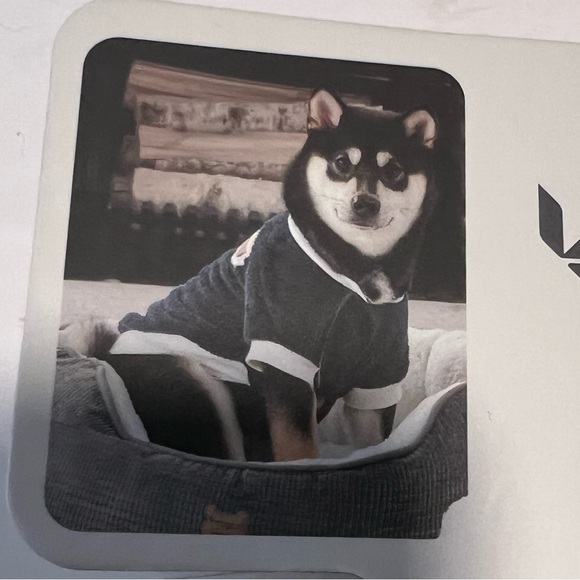 Koolaburra by Ugg Dakota blue fleece dog sweater - Picture 1 of 8